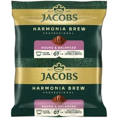 Jacobs Harmonia Brew Filterkaffee 72 x 70 g, gemahlen, portioniert